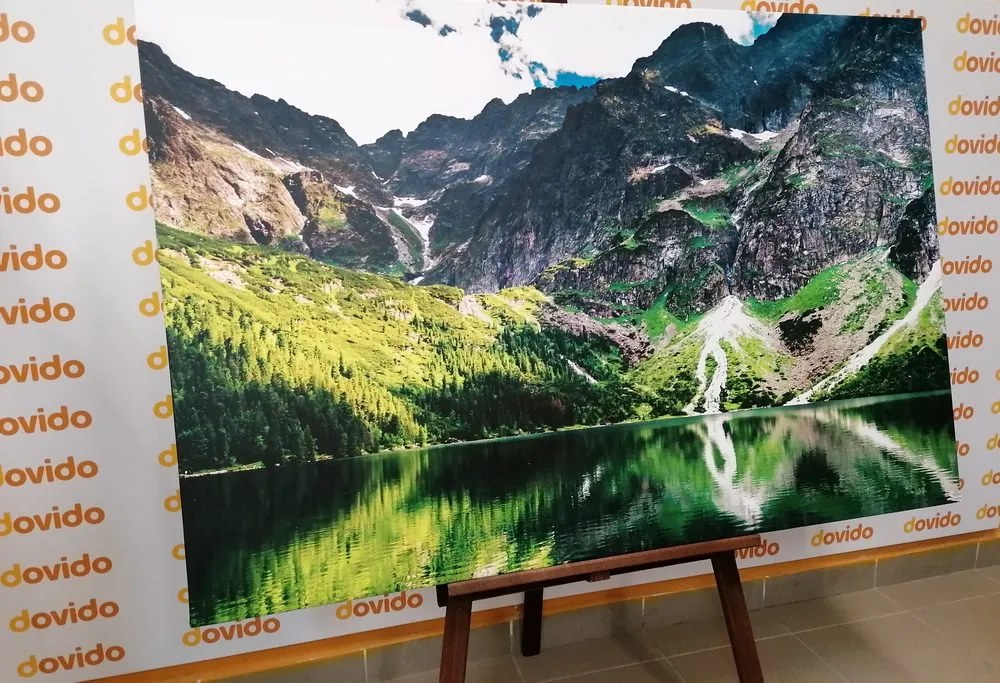 Stampa su tela – Morskie Oko nei Tatra