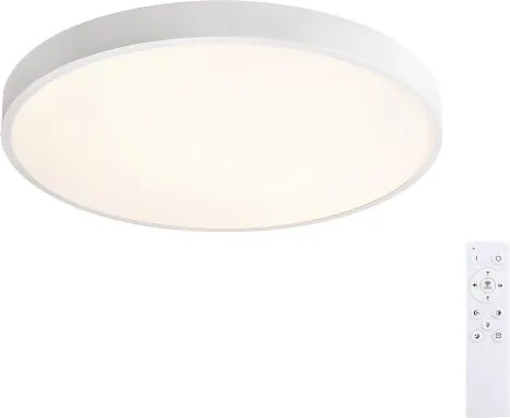 Brilagi - Apparecchio dimmerabile LED GLASS POOL DOUBLE LED/48W/230V 40 cm bianco + telecomando