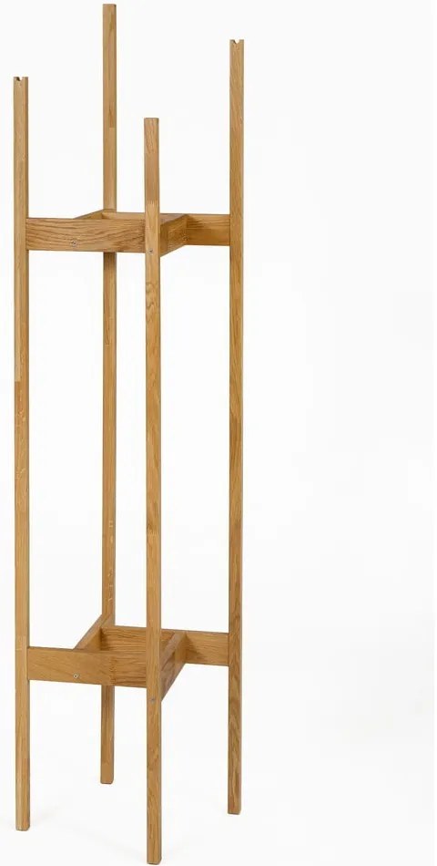 Appendiabiti in rovere massiccio Hilbert - Woodman