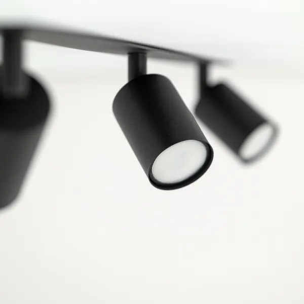 Faretto da incasso NEX 3xGU10/10W/230V nero