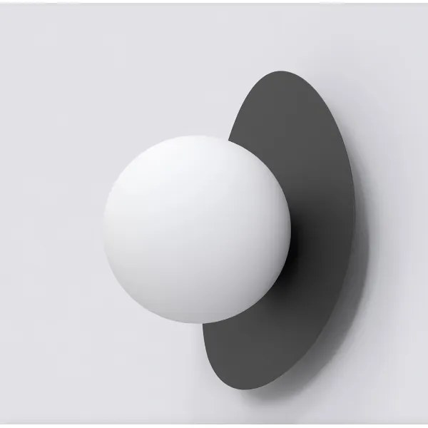 Applique OVO 1xG9/8W/230V nera