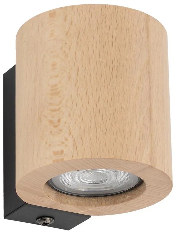 Faretto da parete EVE 1xGU10/10W/230V faggio