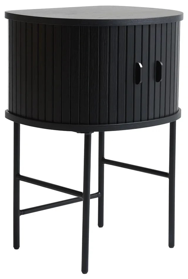 Comodino nero Nola – Unique Furniture