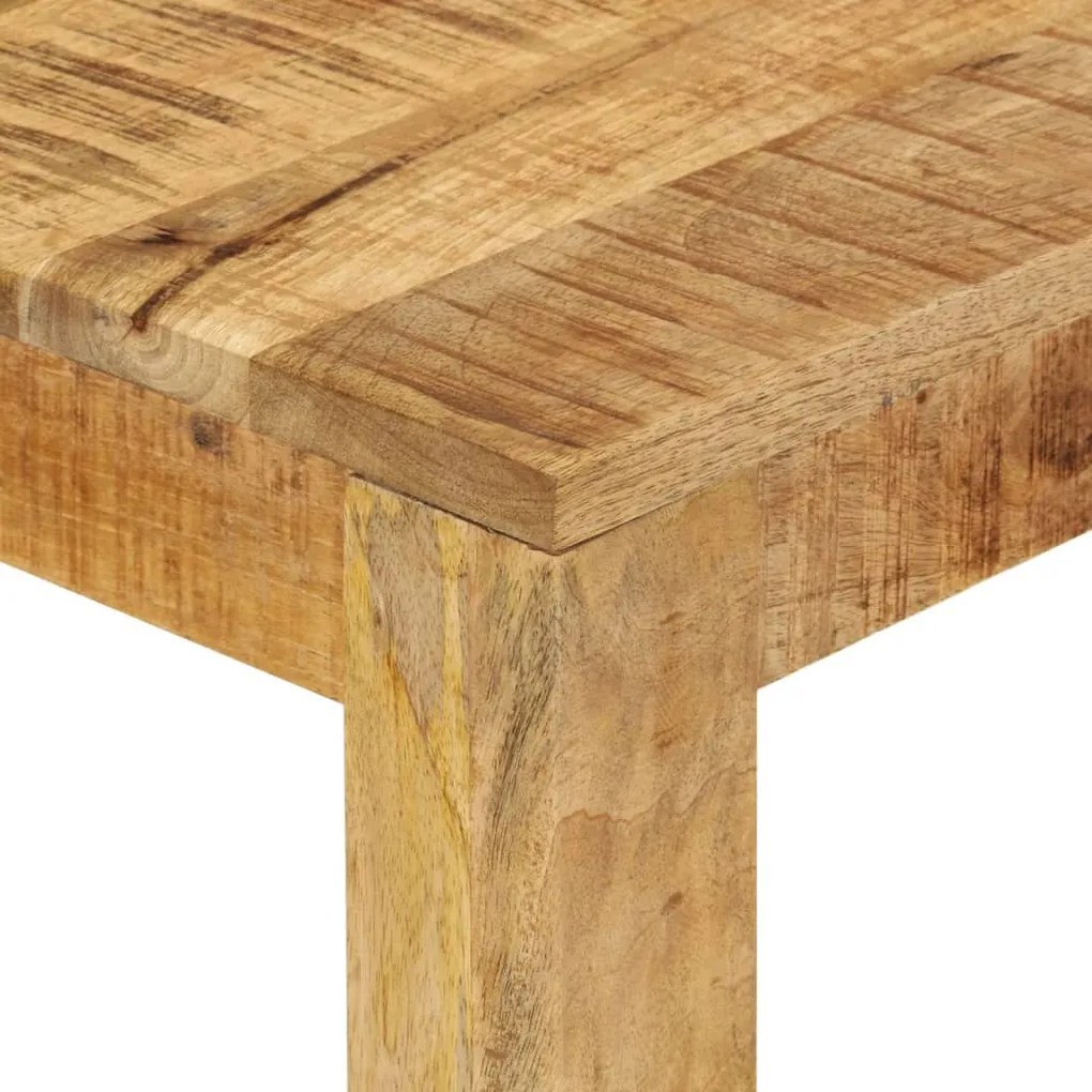 Tavolo da pranzo 110x55x76 cm in legno massello di mango