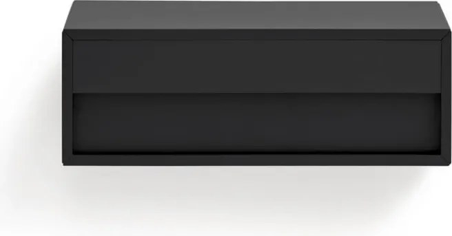 Comodino nero da parete Platt – Teulat