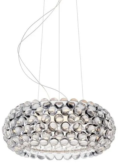 Caboche Plus Media LED Lampada a Sospensione TW Transparent - Foscarini