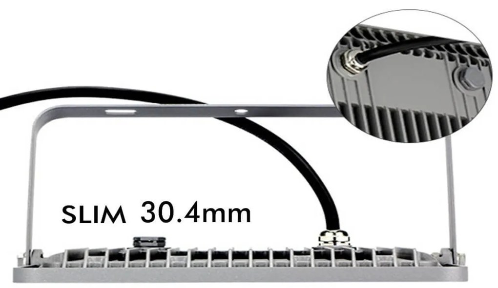 Proiettore LED 100W IP65 120lm/W Colore Bianco Freddo 5.700K