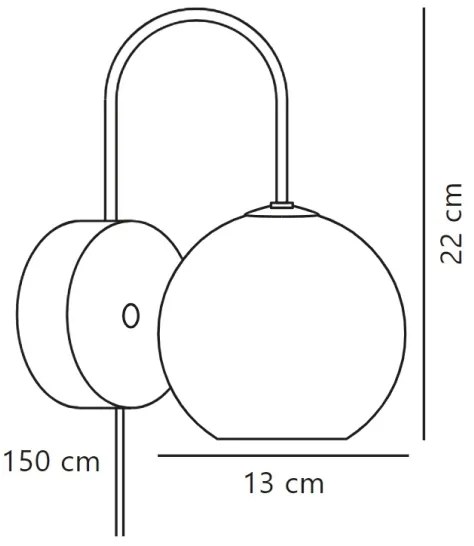 Nordlux - Applique FRANCA 1xE14/40W/230V