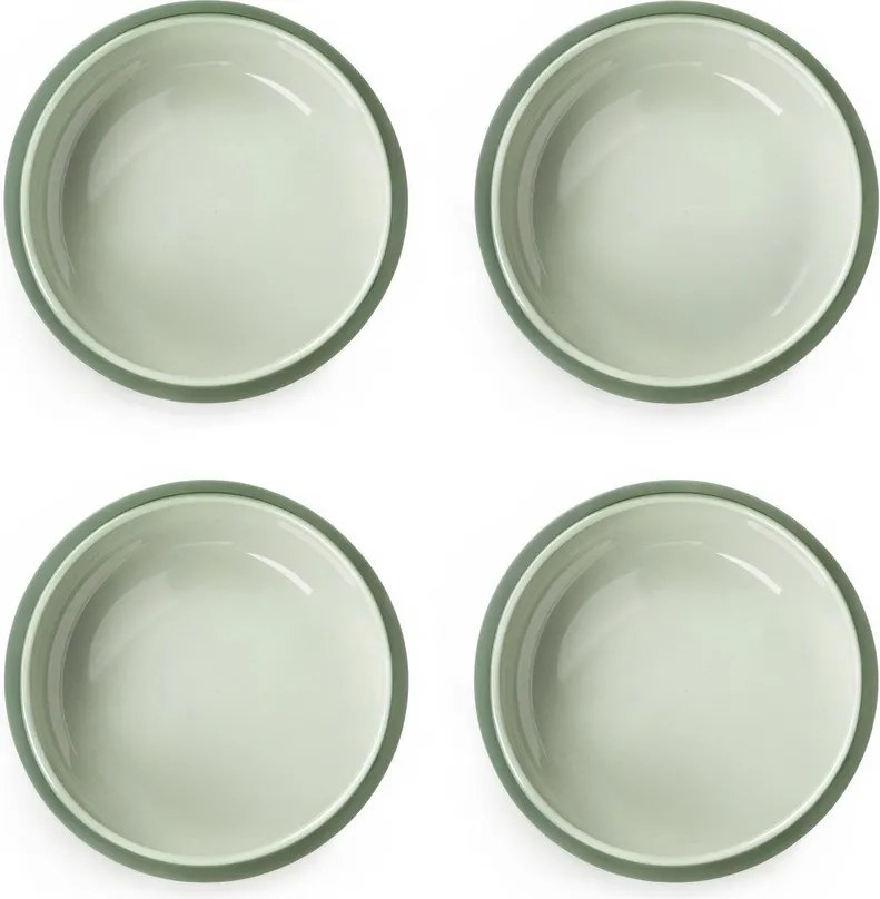Ciotoline in set verdi in gres 4 pz 600 ml Aura Luma – Bonami Selection