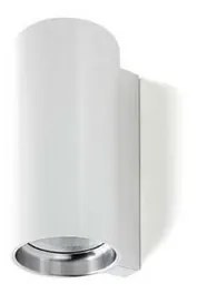 E04 Applique da Parete H46,5xØ13,4 Bianco Opaco - Luceplan
