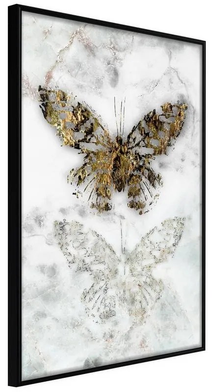 Poster  Butterfly Fossils  Cornice Quadri Cornice nera, Larghezza x Altezza Home decor 40x60