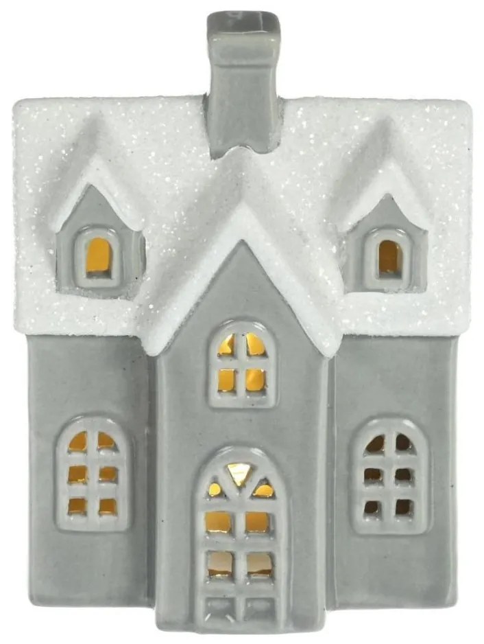 Retlux - LED Porcellana decorazione LED/2xLR44/bianco caldo casa grigio