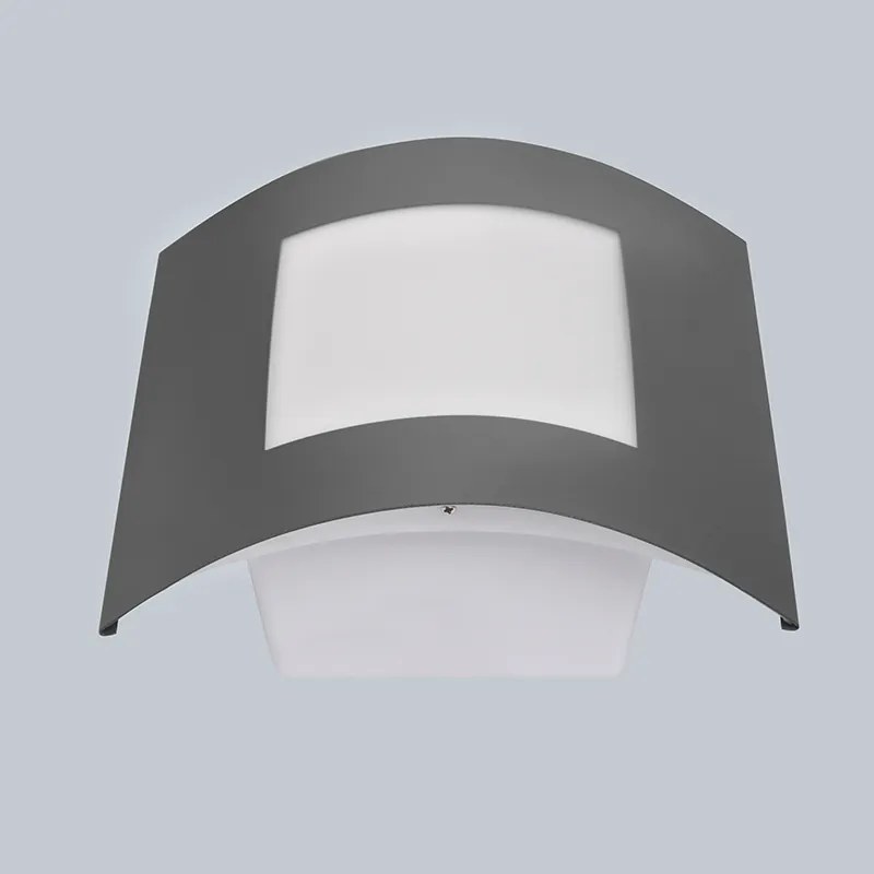 Lampada da parete per esterni antracite IP44 - Emmerald 1