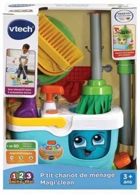 Kit per Cleaning &amp; Storage Vtech Little Magi'clean Cleaning Trolley Giocattoli