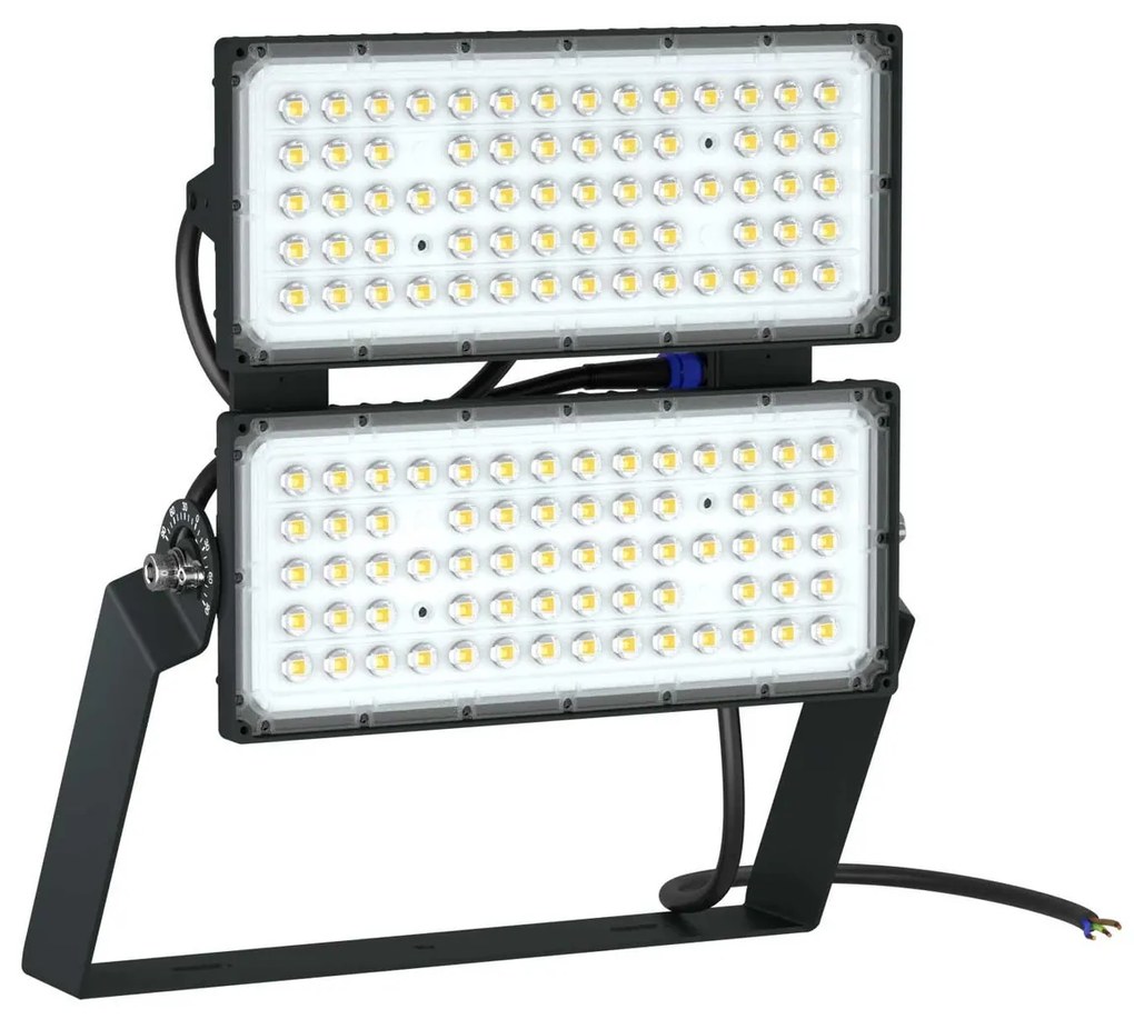 Faro Modulare LED 400W IP66 167lm/W No Flickering con driver Philips Colore Bianco Naturale 4.000K