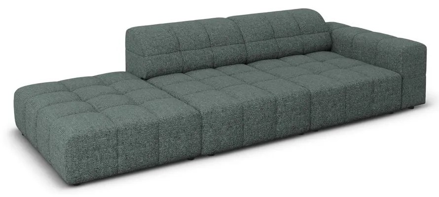 Chaise-lounge turchese (con penisola a destra) Chicago – Cosmopolitan Design