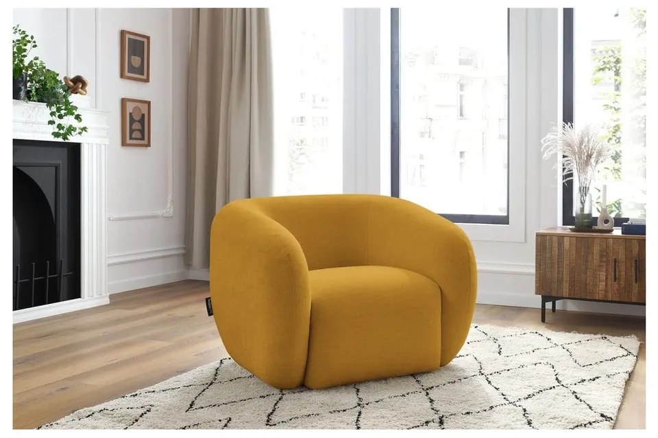 Poltrona gialla Celine – Bobochic Paris