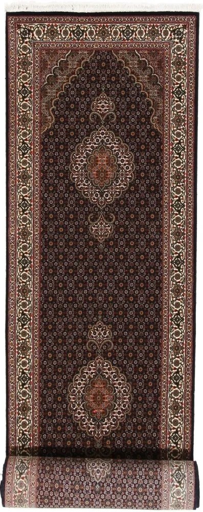 Tabriz Tappeto persiano 80 x 410 Beige (Iran) Annodato A Mano