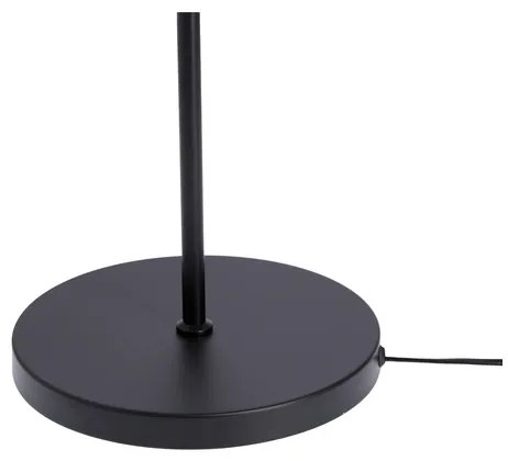 Lampada con piedistallo RENO 1xE27/40W/230V nero