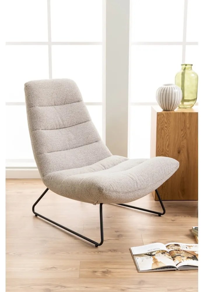 Poltrona relax beige Milford - Actona