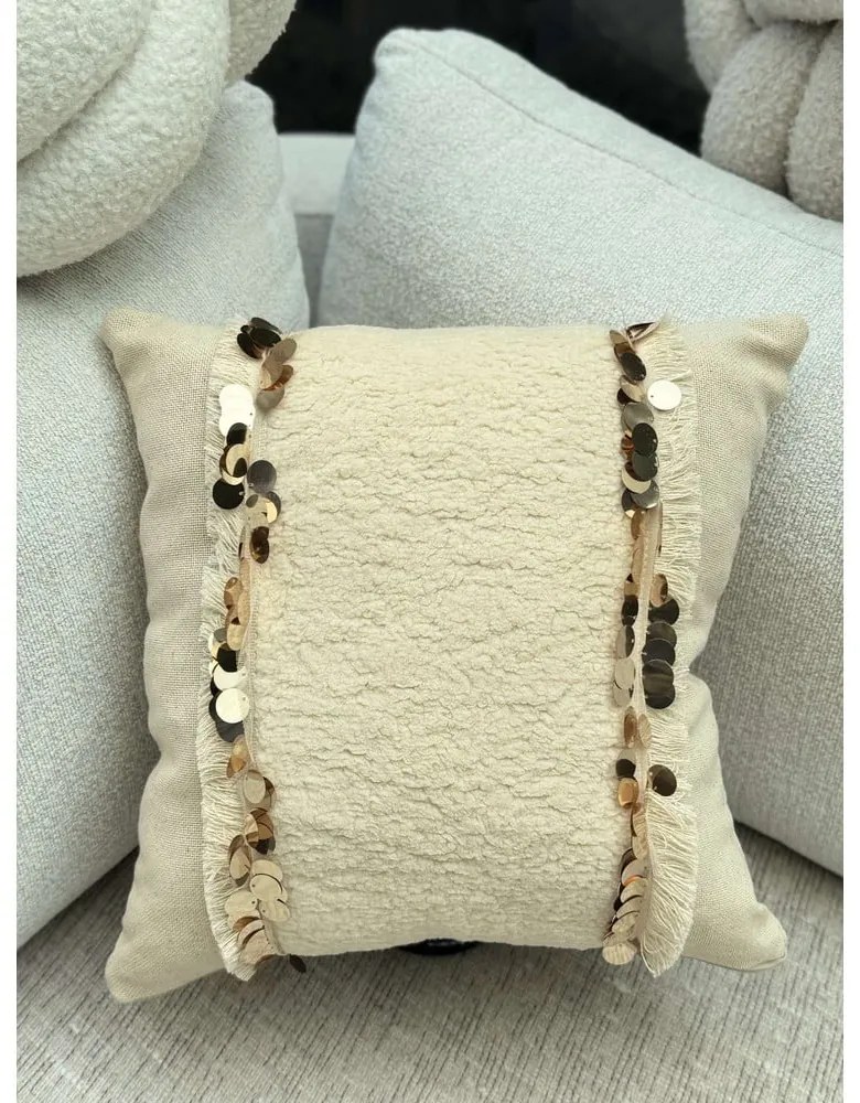 Federa decorativa 43x43 cm Sequins – Mioli Decor