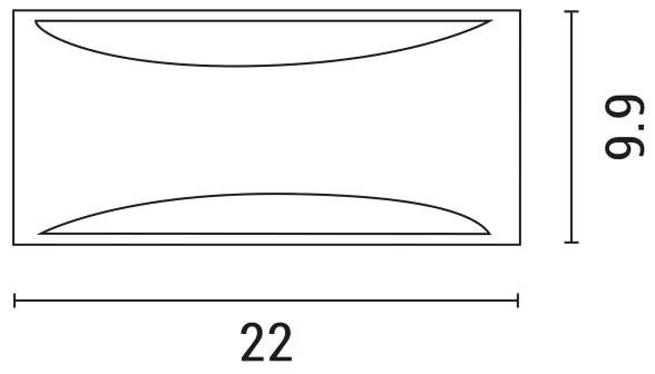 Applique da esterno 1xE27/10W/230V IP54 nero