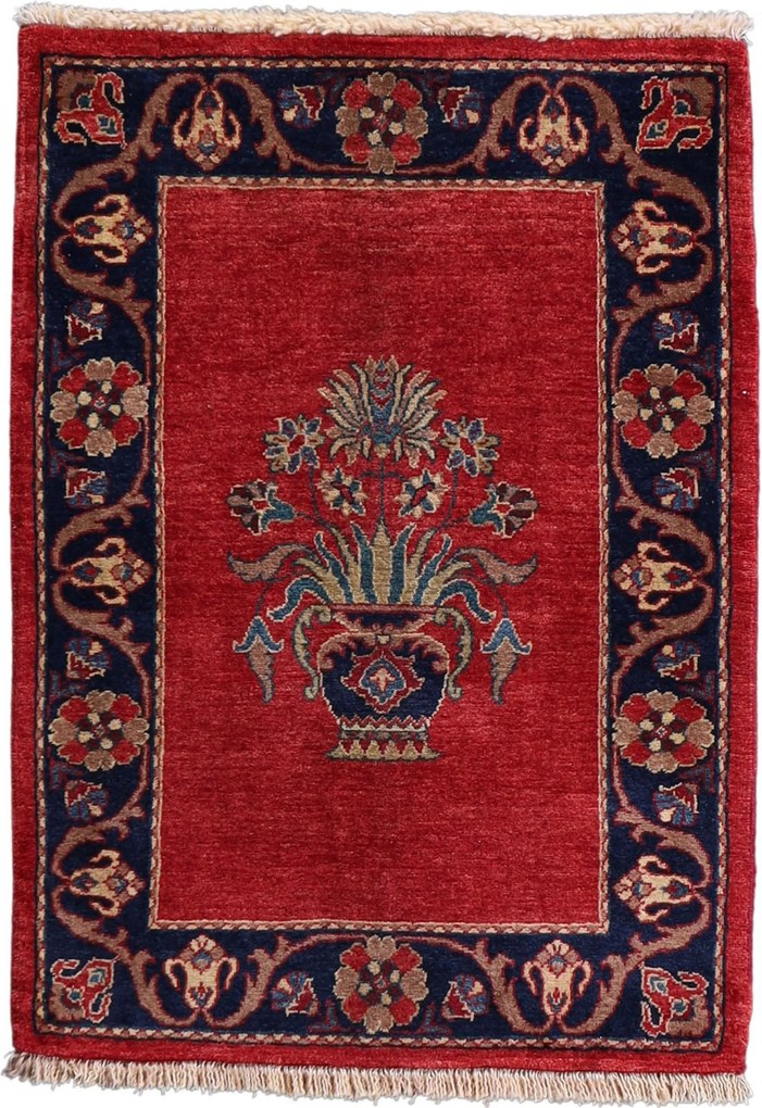 Kurdi Tappeto 80x100 (Tacchino) Annodato A Mano