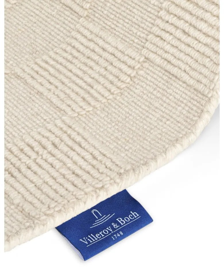 Passatoia color crema in lana tessuta a mano 80x200 cm Scala – Villeroy&Boch