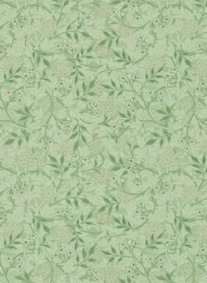 Morris & Co Carta da parati Jasmine - Sage/ Leaf
