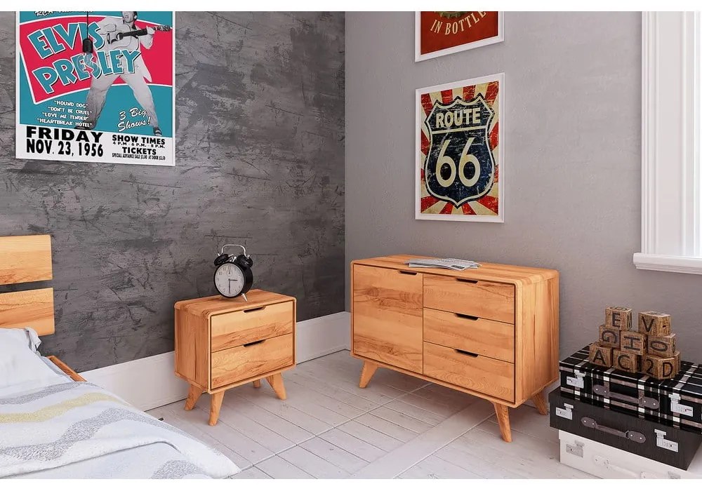 Comodino in legno di faggio Greg - The Beds