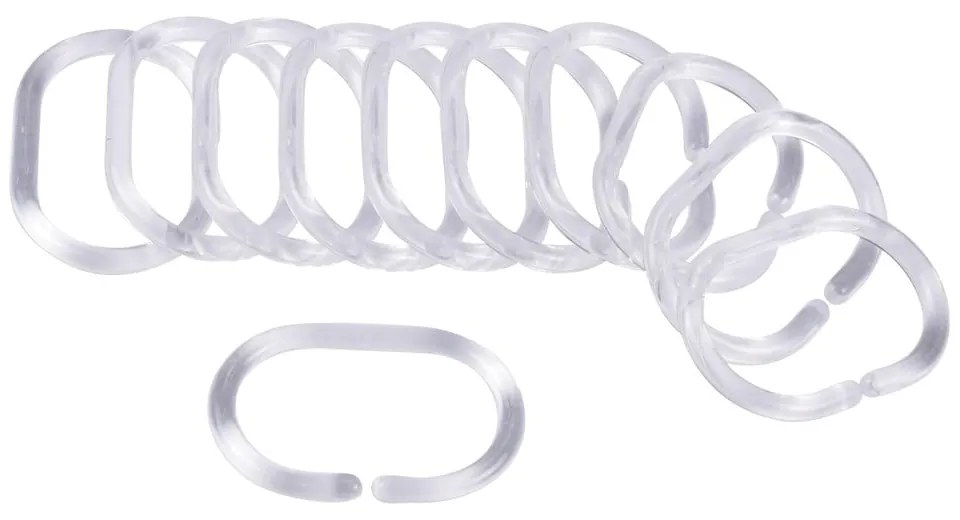 Set di ganci per tenda da doccia 12 pz 4 cm Vitamine – douceur d'intérieur