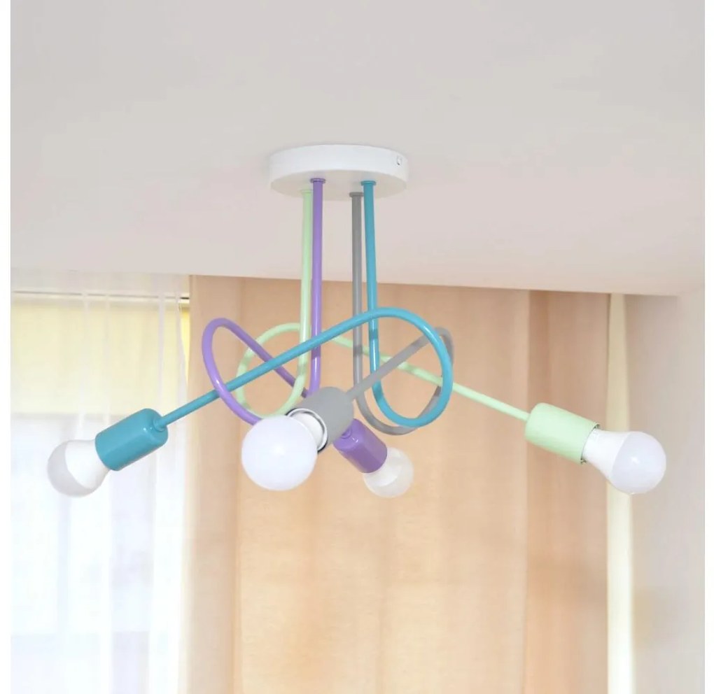 Plafoniera LED OXFORD 4xE27/10W/230V