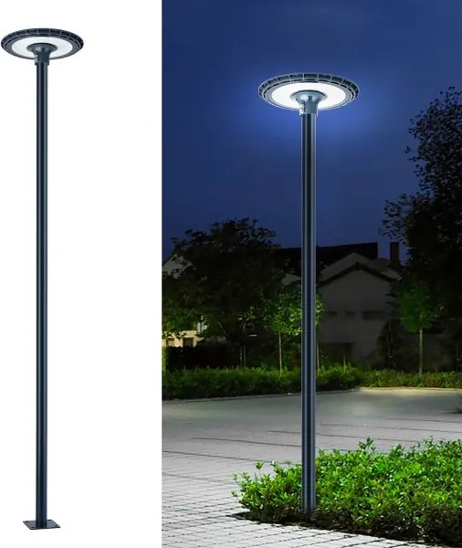 Brilagi - Palo in metallo per illuminazione esterna URBAN 3 m palo antracite
