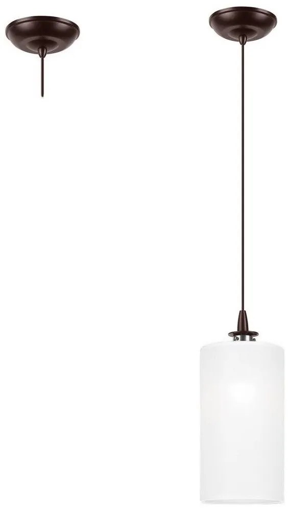 Lampadario LED a sospensione con filo NOEL MINI 1xE27/60W/230V bianco
