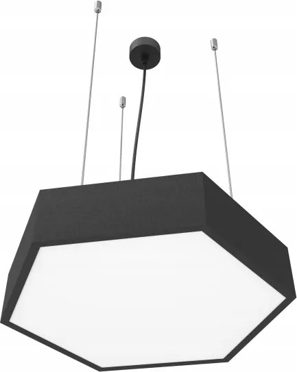 LED lampadario a cavo LED/20W/230V nero