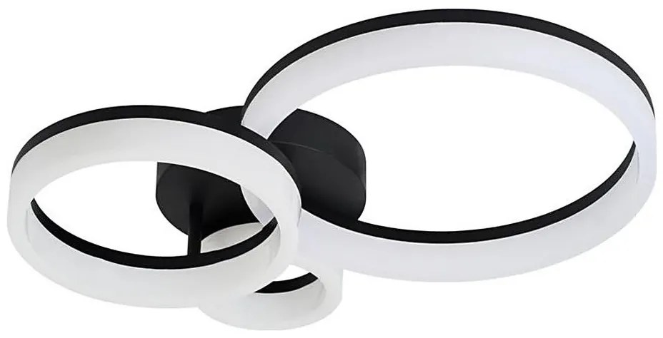 Searchlight 62793BK - Plafoniera a LED dimmerabile TRIPLE LED/25W/230V