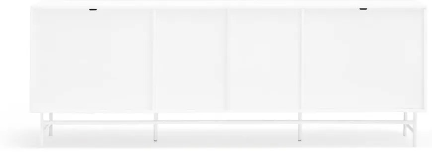 Cassettiera bianca , larghezza 212 cm Punto - Teulat