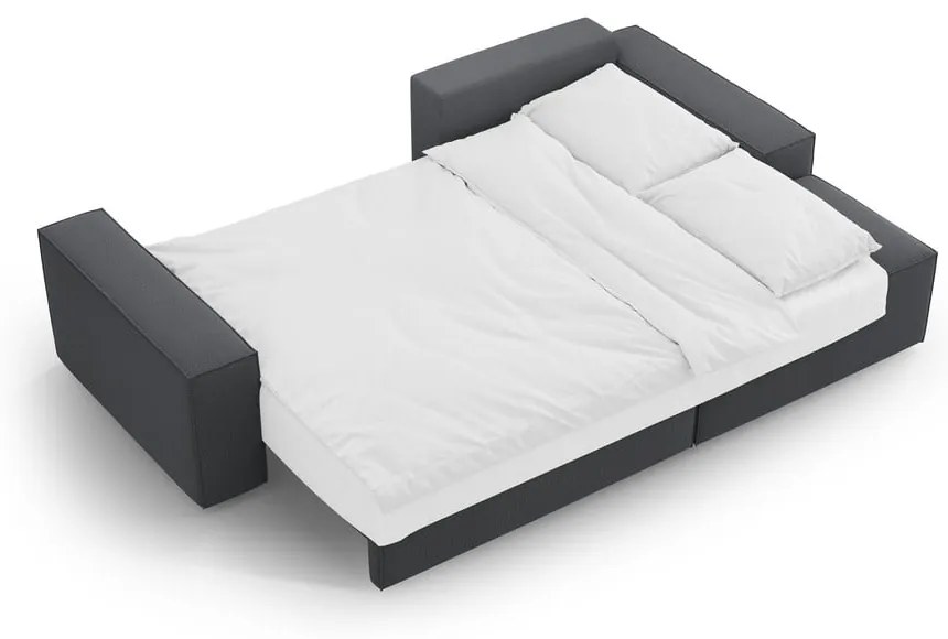 Divano letto angolare grigio scuro (angolo destro) Jodie - Micadoni Home
