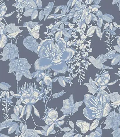 Cole & Son Carta da parati Tivoli - Indigo