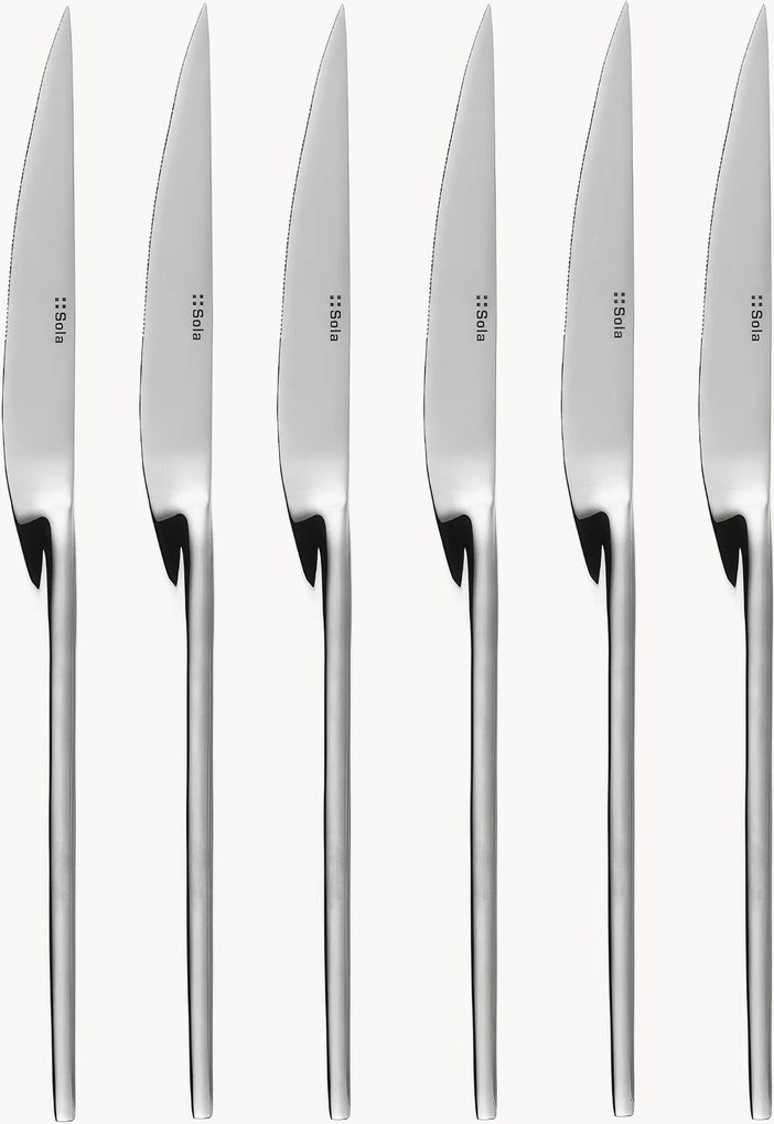 Set di 6 coltelli da bistecca con scatola magnetica Beta