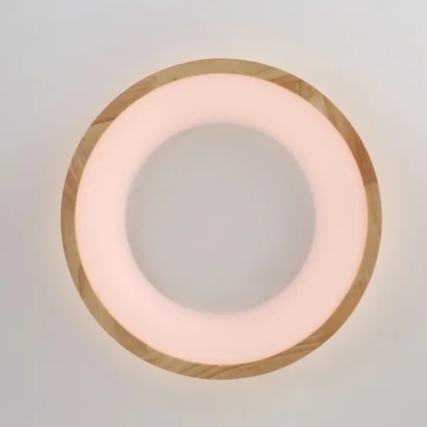 Brilagi-LED Plafoniera FALCON WOOD LED/30W/230V 3000/4000/6000K 45 cm legno