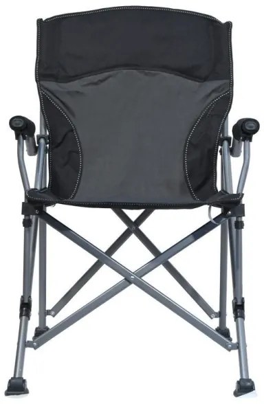 Sedia da campeggio pieghevole nera