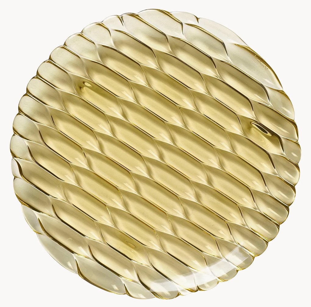 Piatti colazione con motivo strutturato Jellies 4 pz