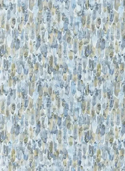 Tapete Kelambu von Harlequin - Indigo/ Pebble