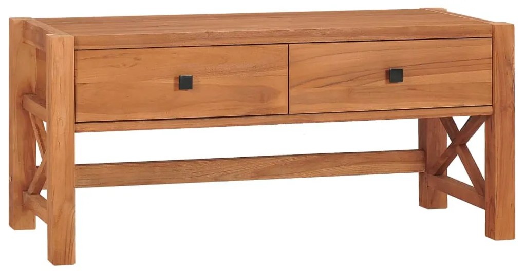 Mobile Tv 100x40x45 Cm İn Legno Di Teak /