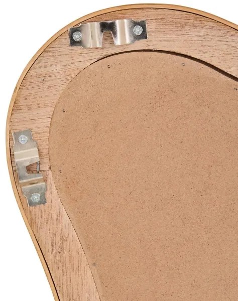 Atmosphera - Specchio da parete MAGGIE 100x70 cm in rattan