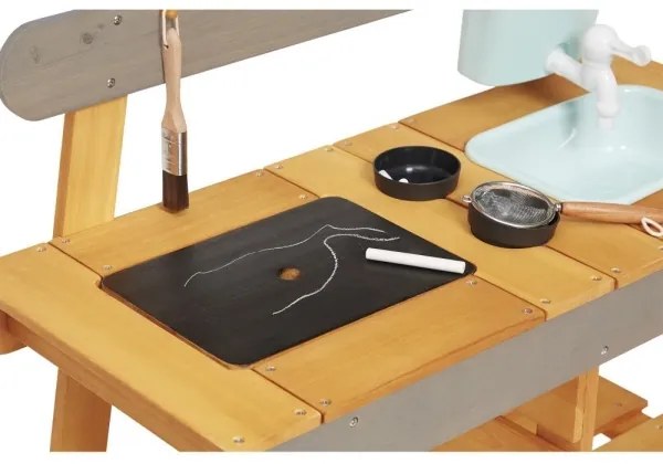 Janod - Cucina in legno per esterni MUDDY LAB