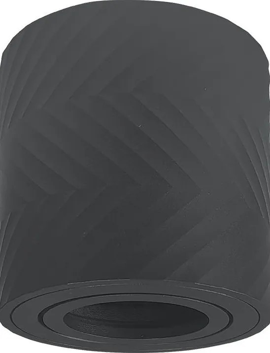 Prezent 71111 - Faretto LOTAR 1xGU10/50W/230V Ø 8 cm nero