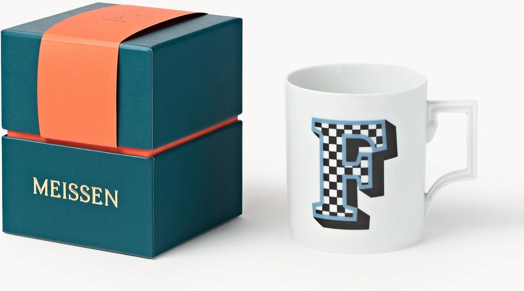 Westwing x MEISSEN, Tazza fatta a mano con motivo decorativo