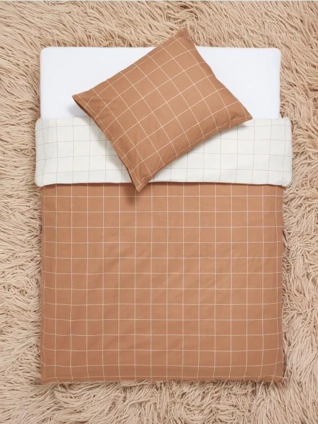 Sinsay - Set biancheria da letto in cotone - beige